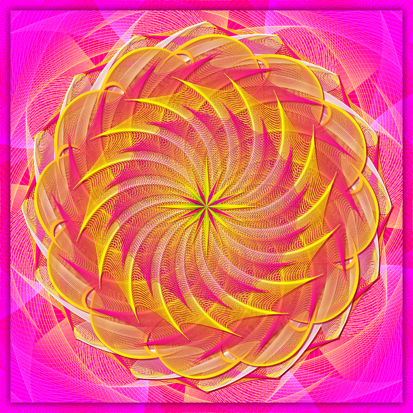 Meta Mandala 立体アート作品06 — 下山敦