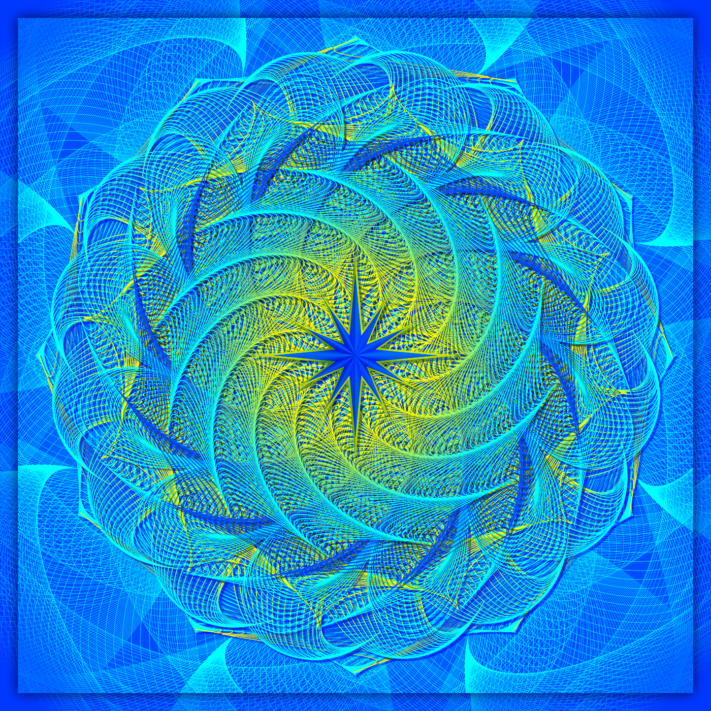 Meta Mandala 立体アート作品07 — 下山敦