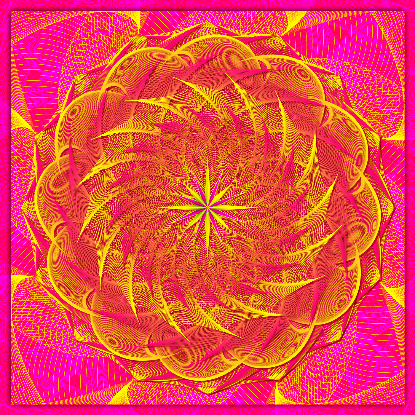 Meta Mandala 立体アート作品09 — 下山敦